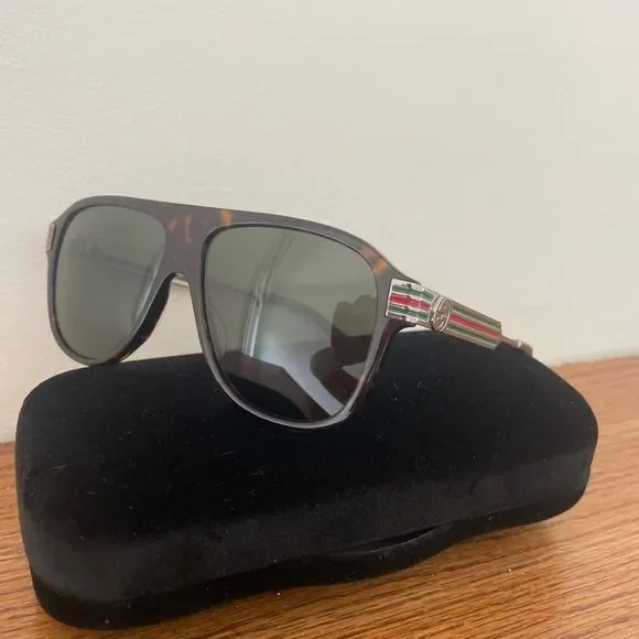 NIB Havana Gucci Sunglasses - Picture 1 of 9